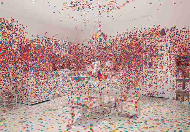 Yayoi Kusama The Obliteration Room