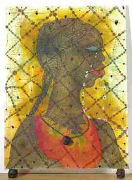 Chris Ofili - No Woman No Cry