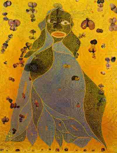 Chris Ofili - The Holy Virgin Mary