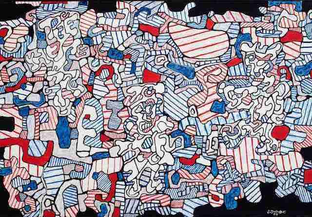 Jean Dubuffet — Skedaddle (L’Escampette).