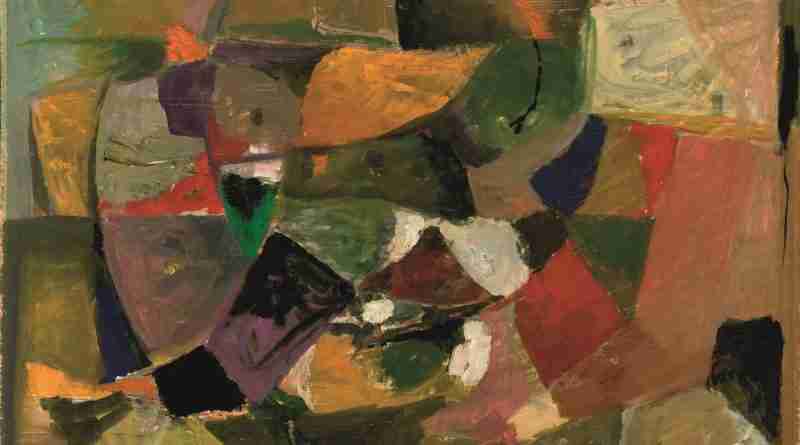 Ugo Attardi All'alba all'isola delle Femmine (At dawn on the Island of the Females) 1949