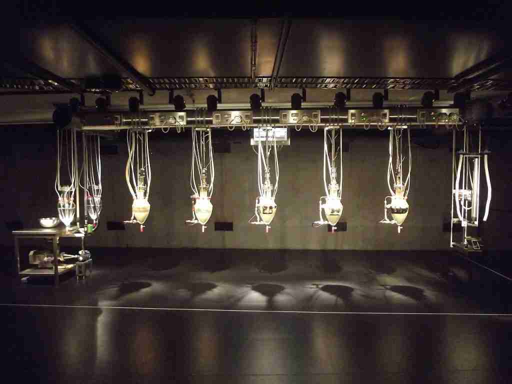 Cloaca is a series of art installations by Belgian artist Wim Delvoye. The installations are computerised machines that recreate the human digestive process.