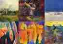 AICAN artificial intelligence system producing abstract artworks