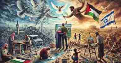 From Imagination to Reality: the power of Art defeat the Israeli-Palestinian Conflict Palestinian art 1