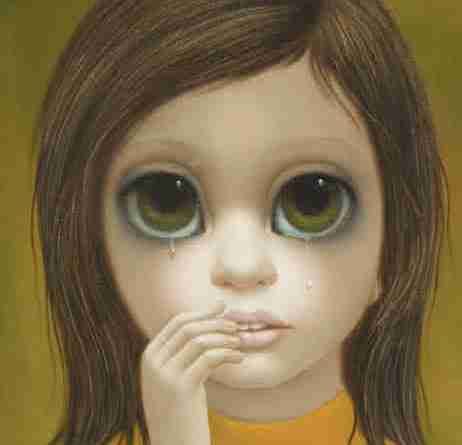 Margaret Kean - Portrait of a young crying girl