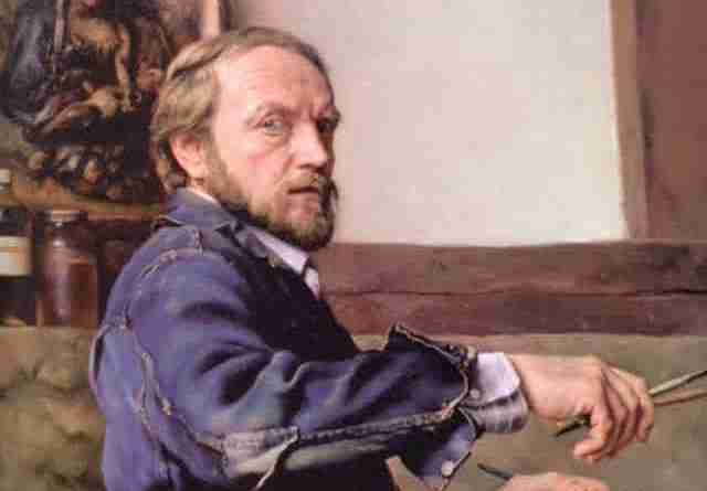 Nelson Shanks - Self-Potrait