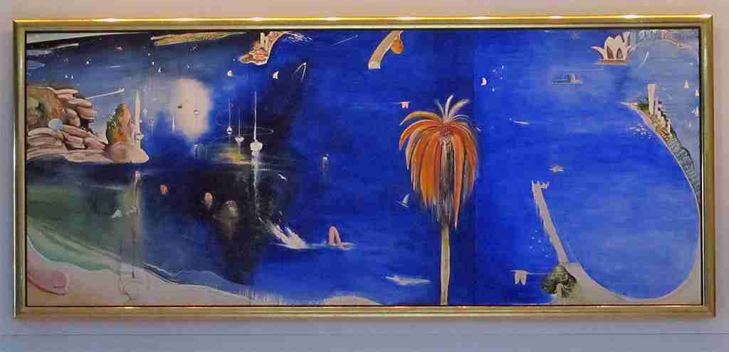 Brett Whiteley — Sydney Harbour view and Australian landscape painting