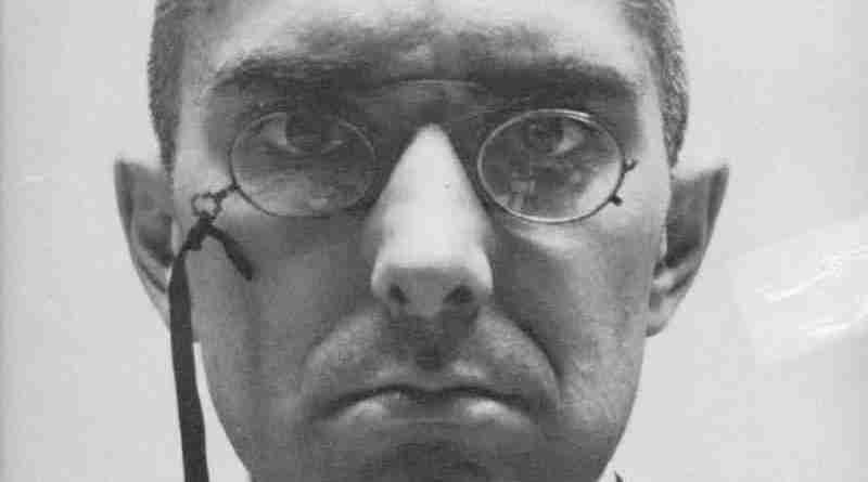 George Maciunas, portrait — the visionary architect of Fluxus.