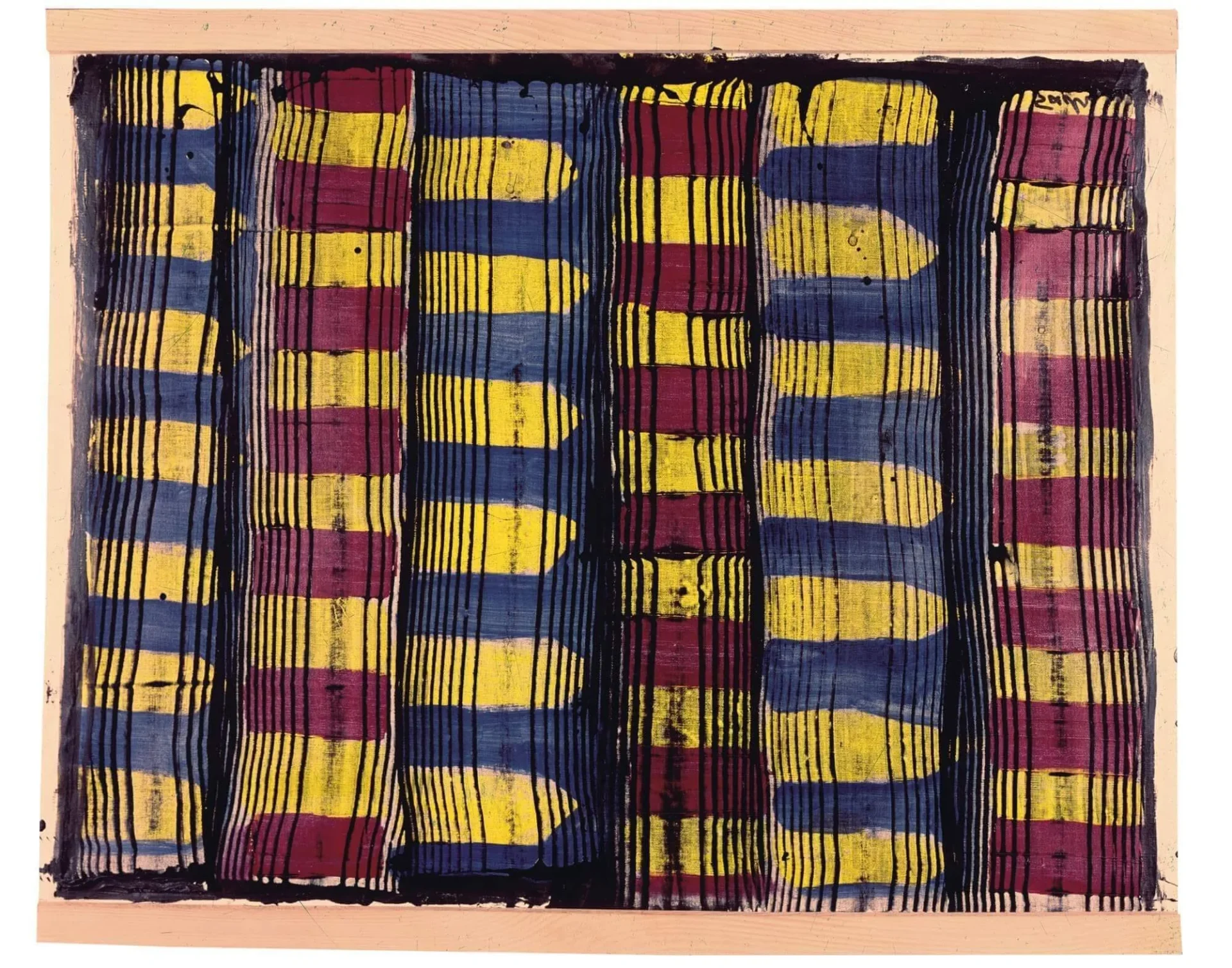 Behjat Sadr - Untitled, 1975 - Oil on canvas, 50 × 70 cm Behjat Sadr - Untitled, 1975 - Oil on canvas, 50 × 70 cm